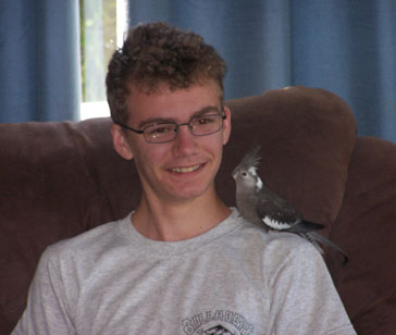 Photograph of missing person, Dean Andrew Causby, aged 17, of Blackmans Bay.